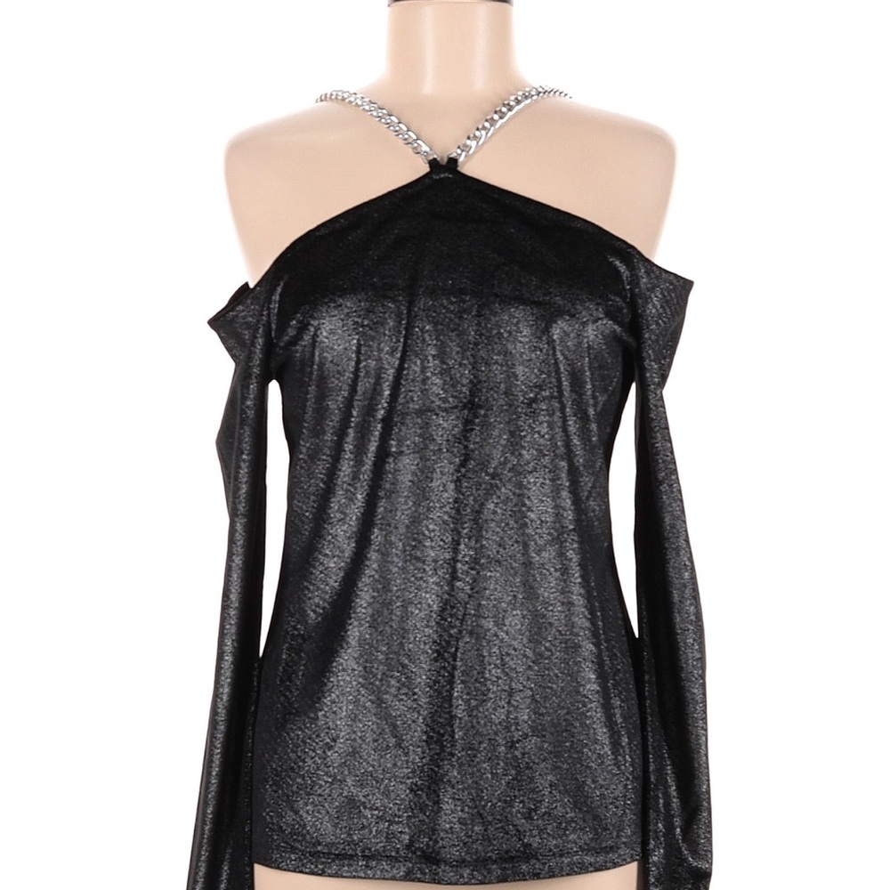 MICHAEL KORS METALLIC TOP - NWT -
